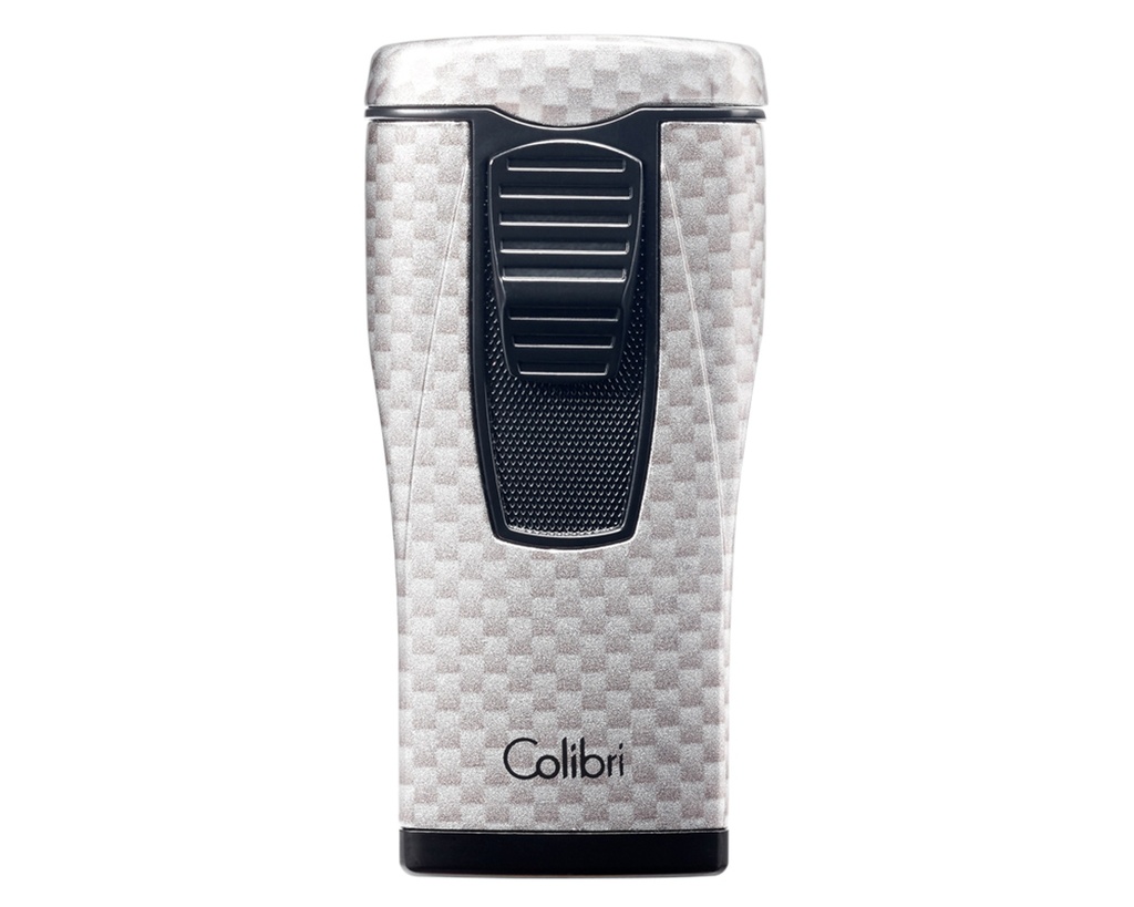 Lighter - Colibri Monaco Carbon Silver