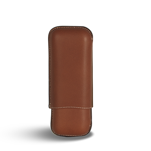 Cigar Case - Recife Chesterfield Culture Totally Nuts - 2 Cigars