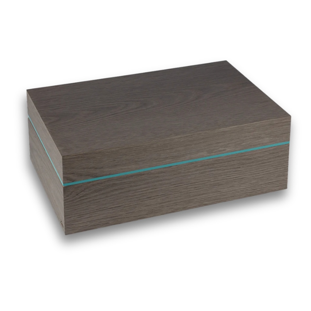Humidor - Zino Humidor Grey/Light Blue