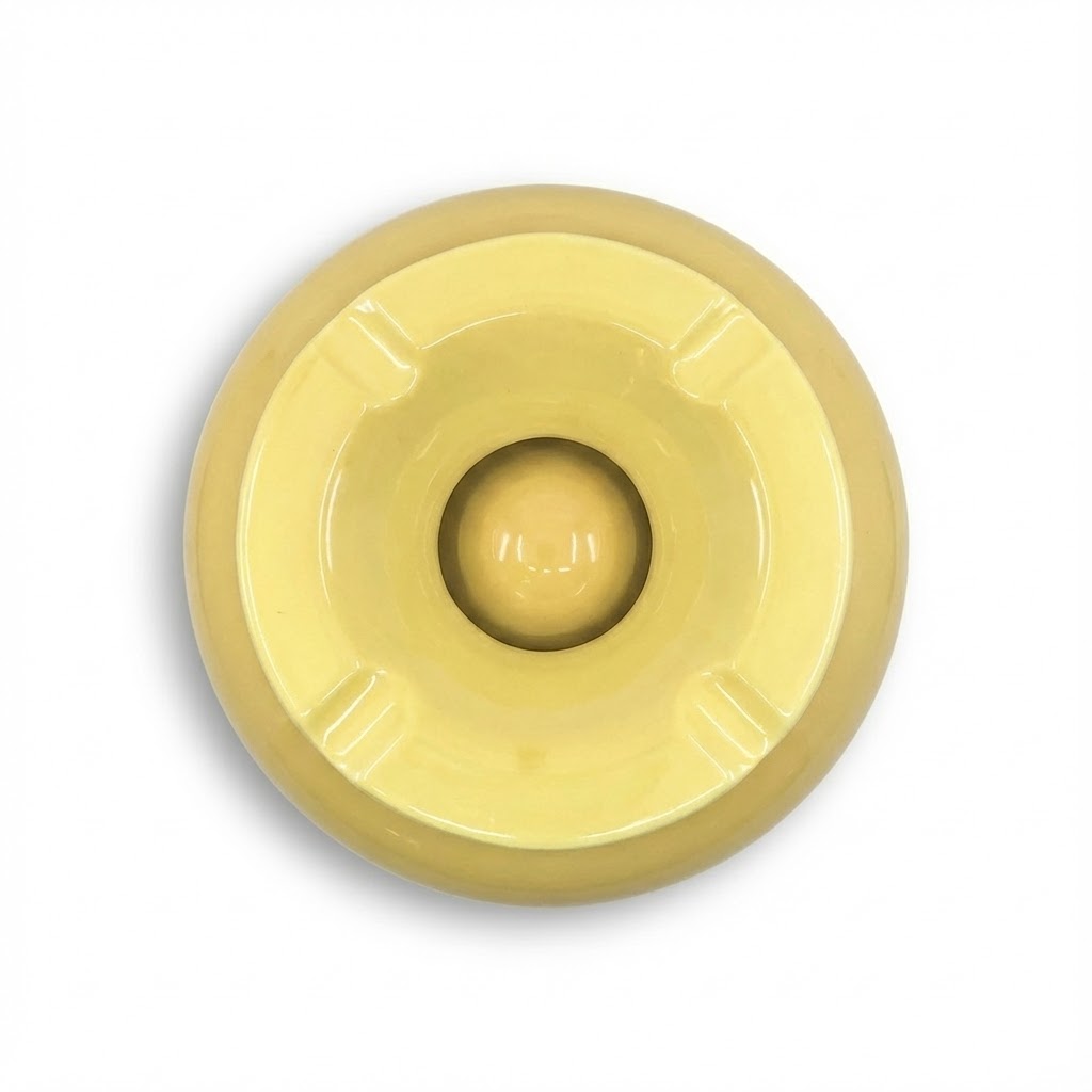 Ashtray - Dominique London Big Moroccan Yellow - 4 Cigars