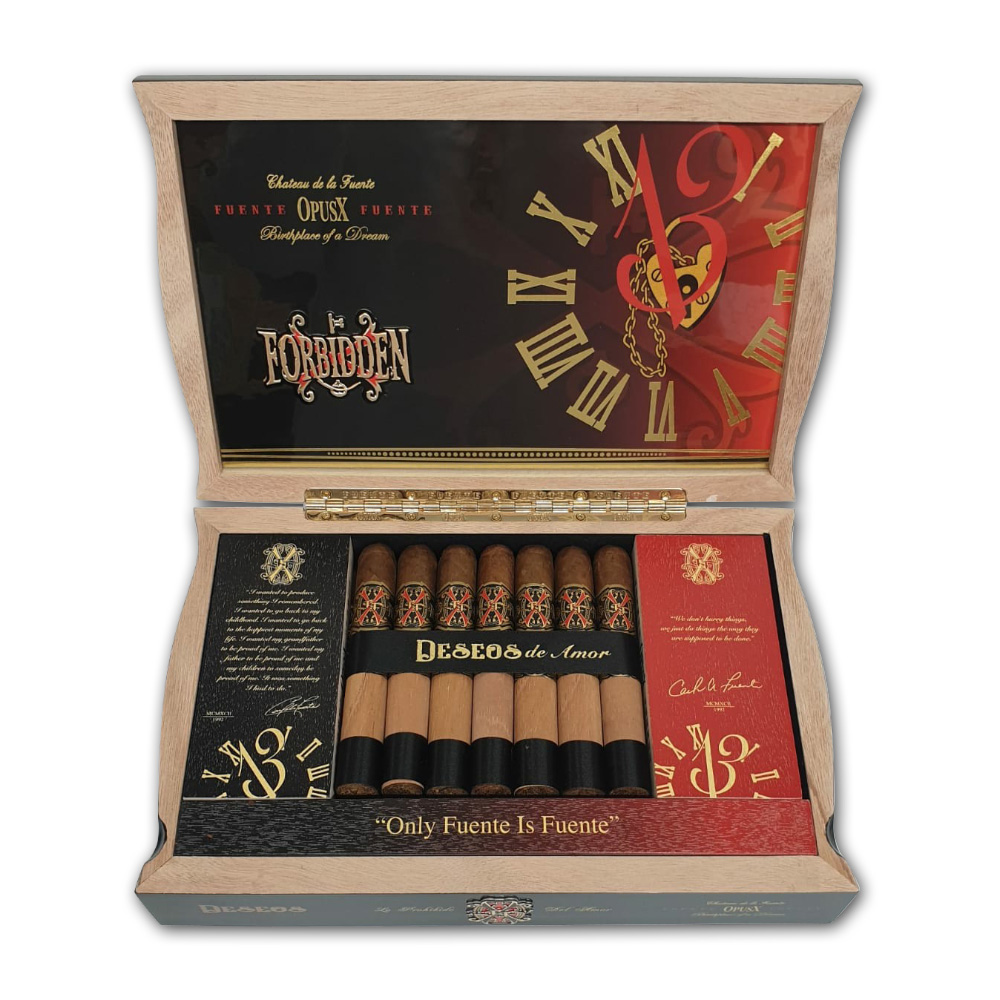 Arturo Fuente Opus X Forbidden X Deseos D'Amor - Box Of 20 Cigars