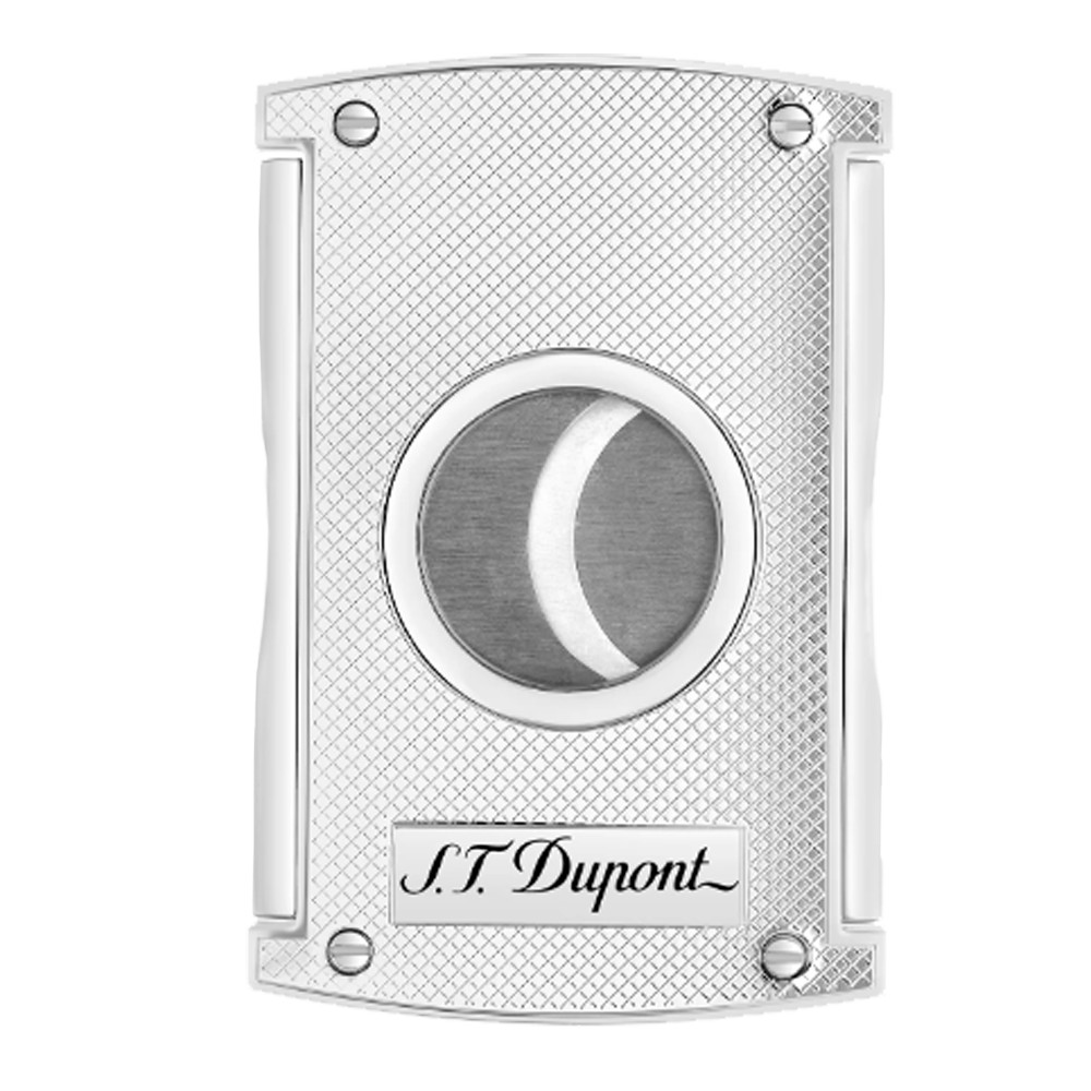 Cigar Cutter - S.T. Dupont Maxijet Chrome Grid