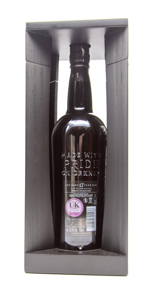 Whisky - Highland Park Dark 17 Years - Bottle Of 70Cl