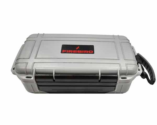 Humidor - Firebird Travel Silver - 10 Cigars