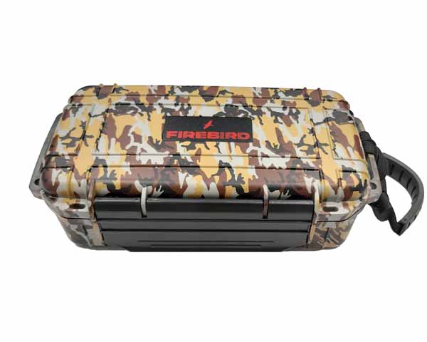 Humidor - Firebird Travel Camouflage Green - 10 Cigars