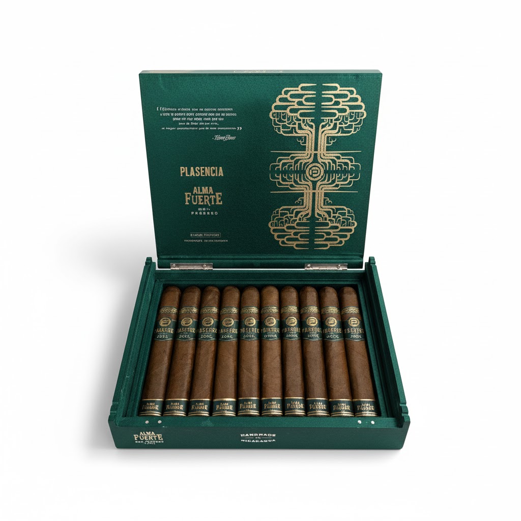 Plasencia Alma Fuerte Colorado Claro Eduardo I Toro - Box Of 10 Cigars