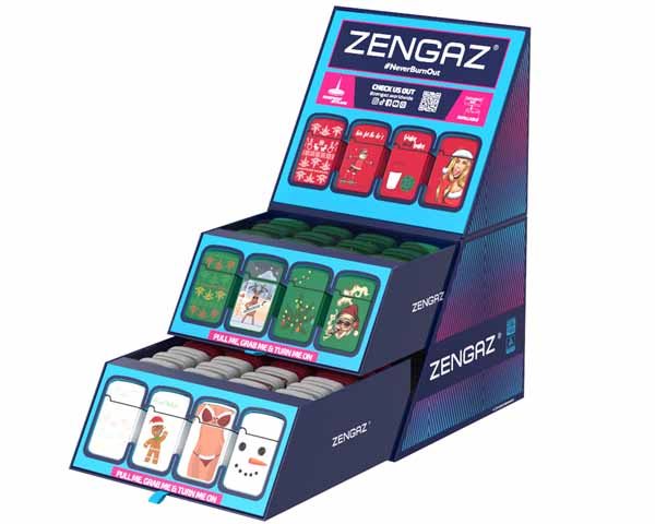 Lighter - Zengaz Zl12 Royal Jet Cube Winter Different Designs