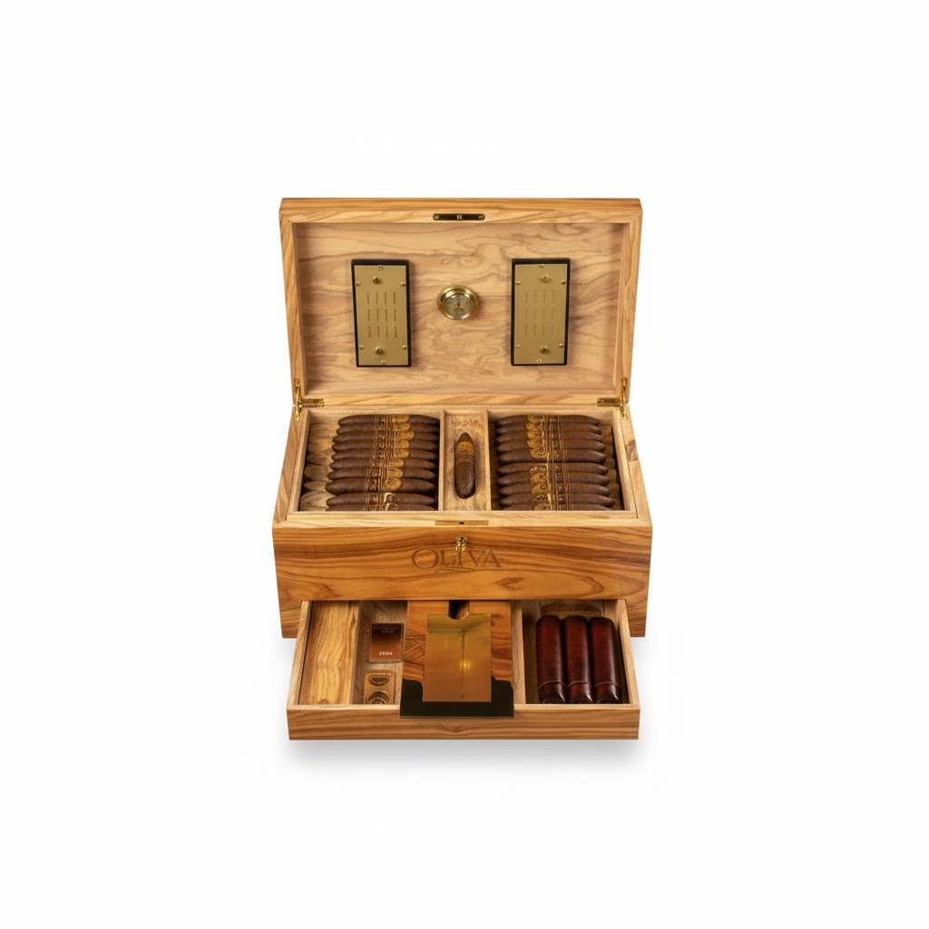 Oliva Elie Bleu Limited Edition Collector Humidor - Humidor Of 95 Cigars