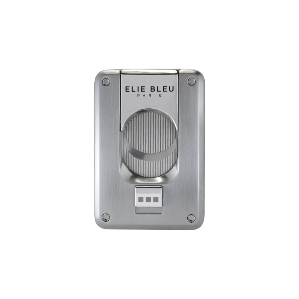 Cigar Cutter - Elie Bleu Brushed Chrome