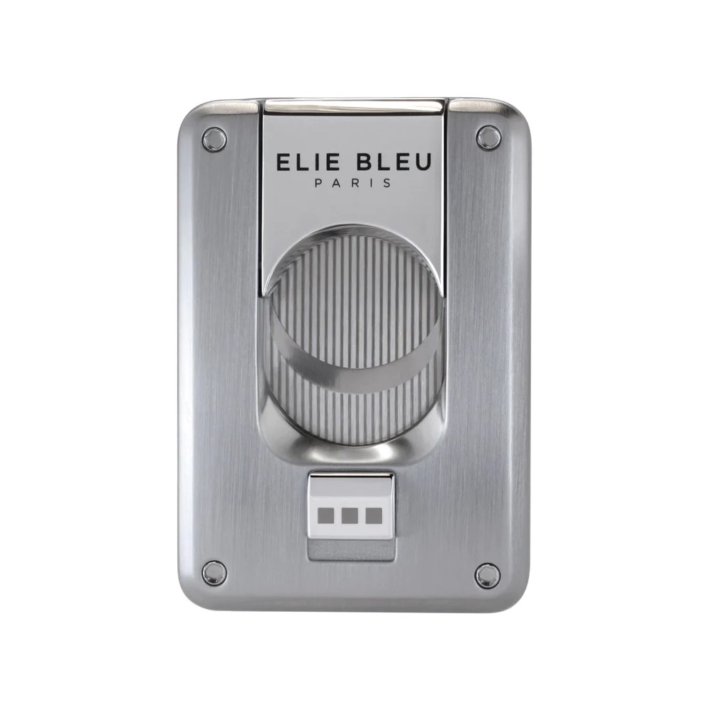 Cigar Cutter - Elie Bleu Brushed Chrome