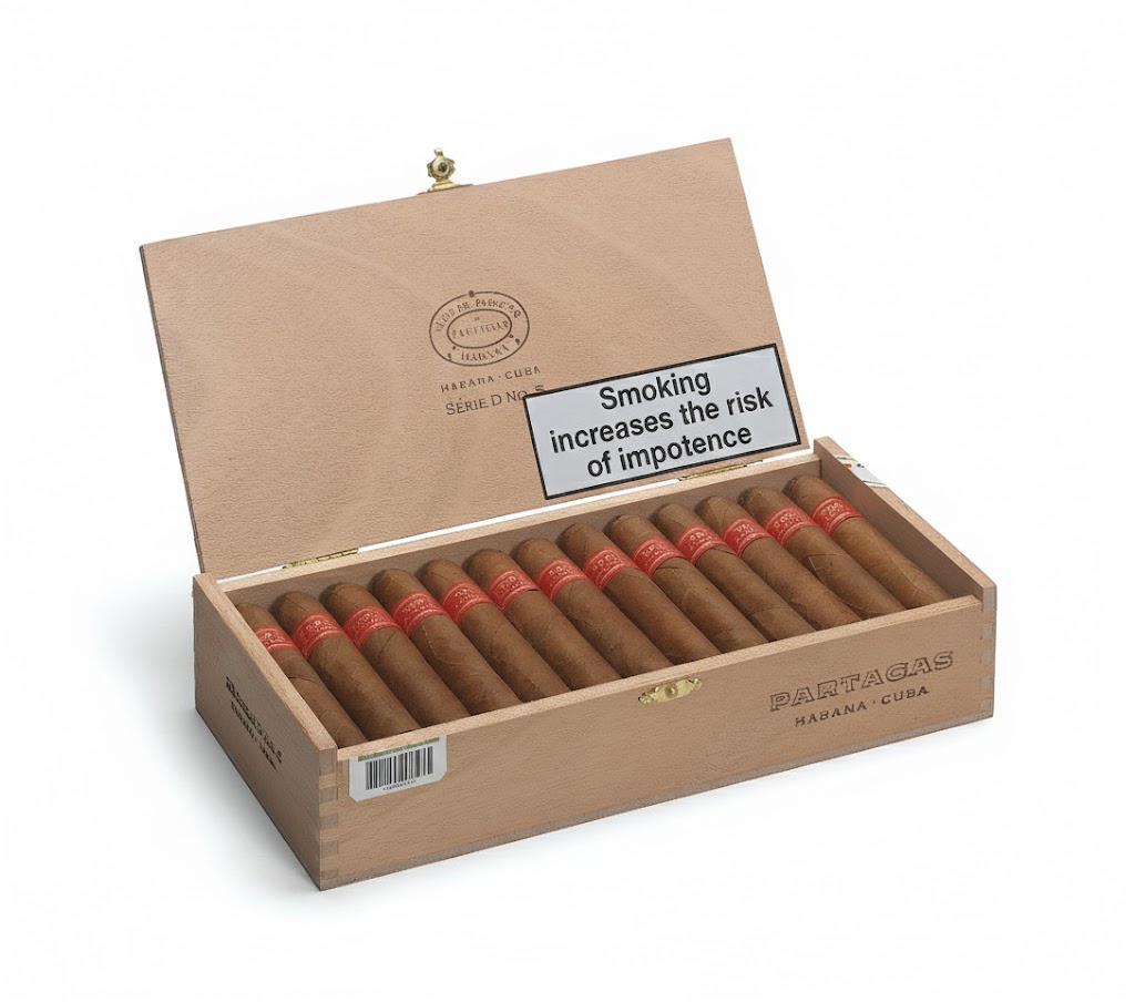 Partagas Serie D No. 5 Aged 2018 - Box of 25 Cigars