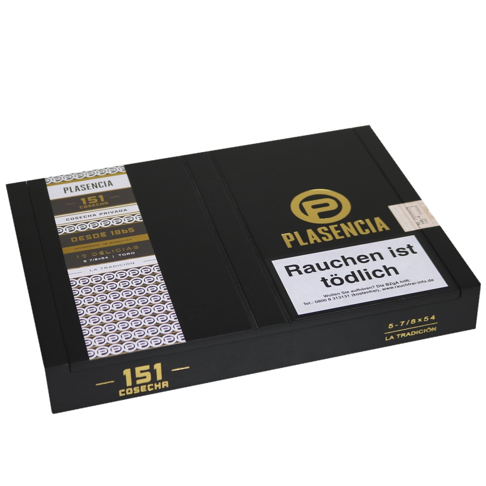 Plasencia Cosecha 151 La Tradicion Toro - Box Of 10 Cigars