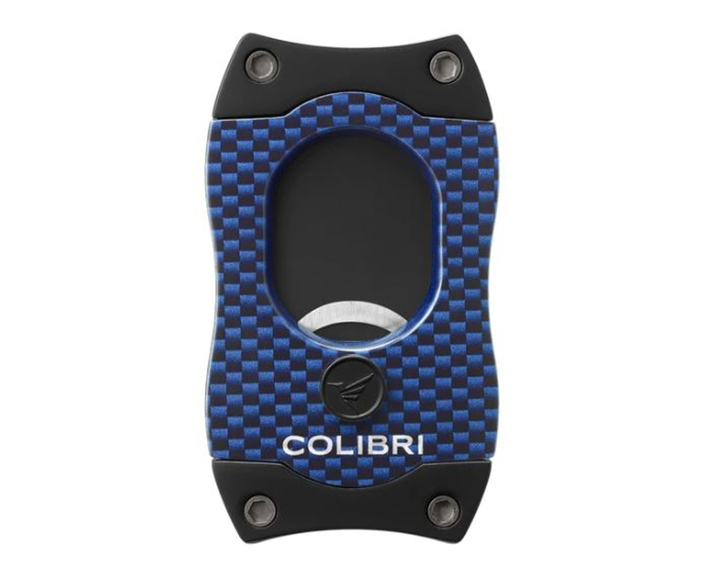 Cigar Cutter - Colibri S-Cut Carbon Blue