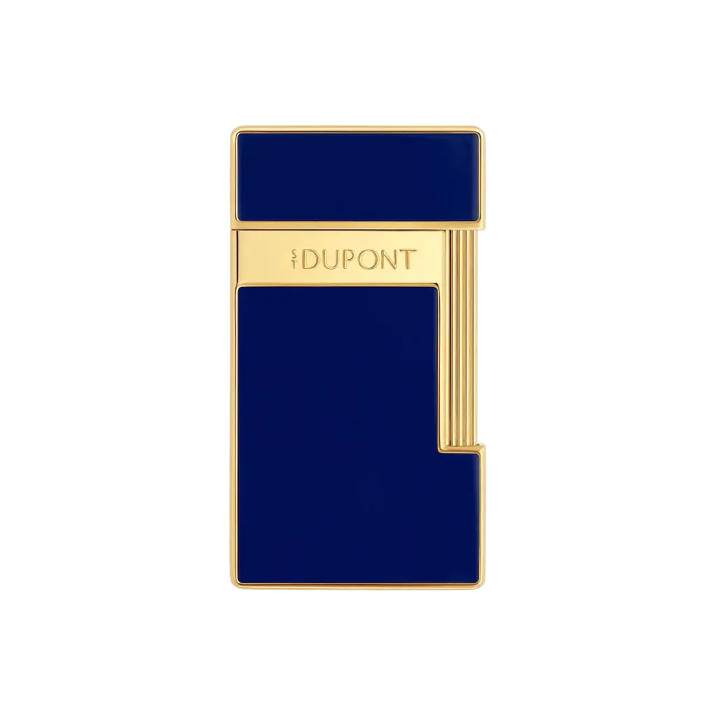 Lighter - S.T. Dupont Slimmy Blue/Gold