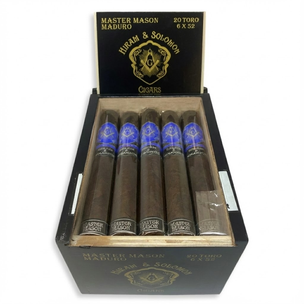 Hiram & Solomon Master Mason Toro - Box Of 20 Cigars