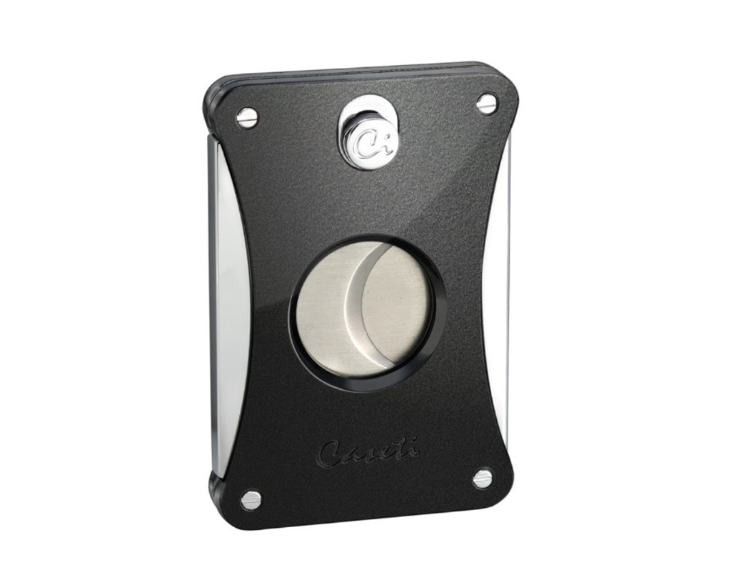 Cigar Cutter - Caseti Paris Chrome Shiny/Dark Gray