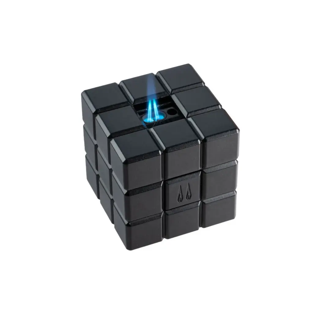 Lighter - Colibri Heritage Cube Table Black