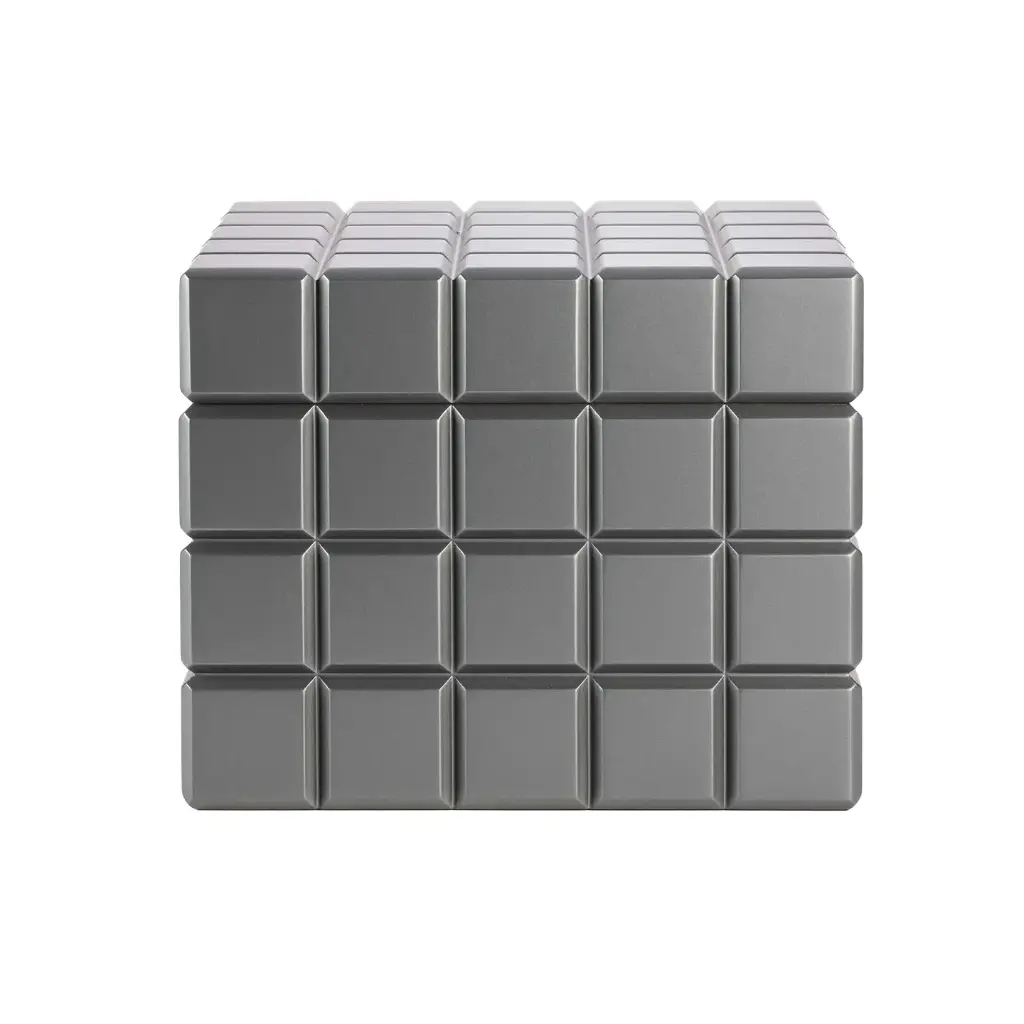 Humidor - Colibri Heritage Cube Charcoal - 60-80 Cigars