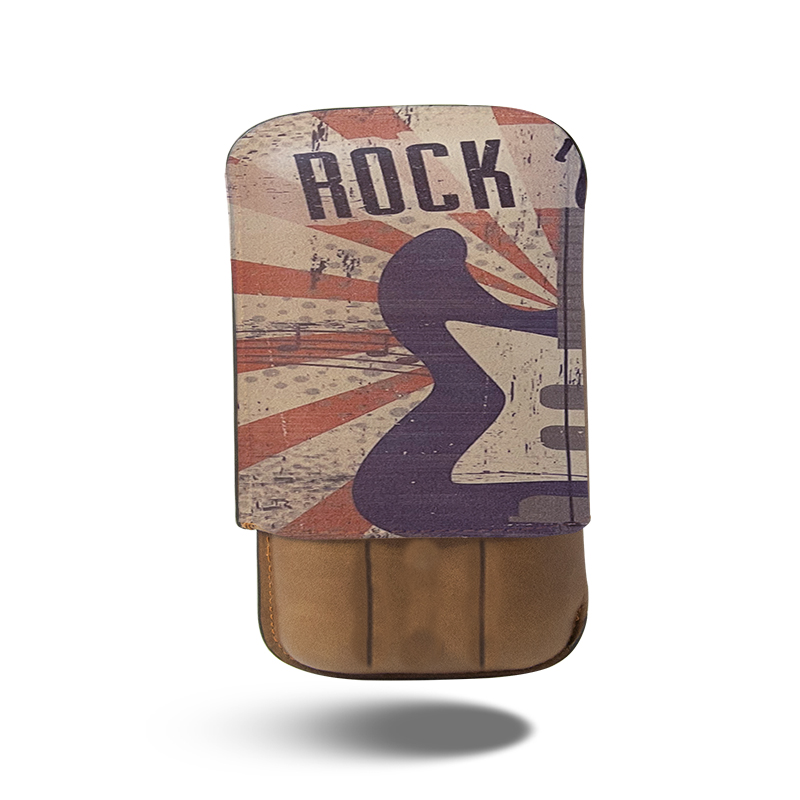 Cigar Case - Recife Rock 'N Roll Whisky - 3 Cigars