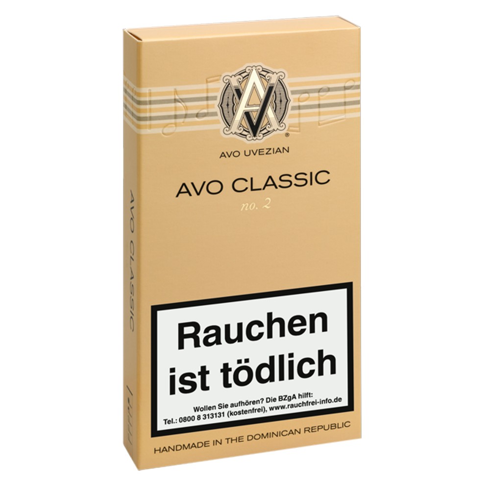 Avo Classic No. 2 - Pack Of 4 Cigars