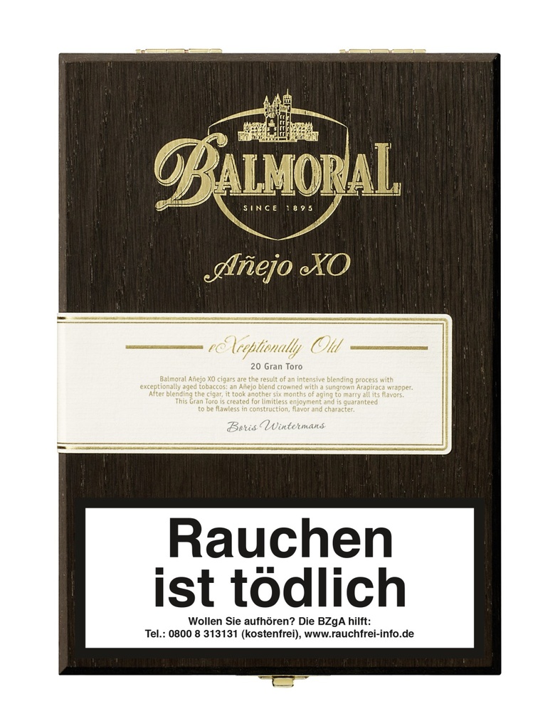 Balmoral Añejo Xo Gran Toro - Box Of 20 Cigars