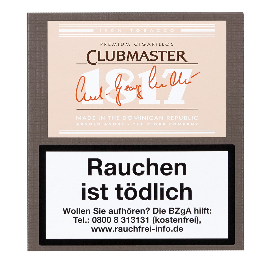 Clubmaster 1817 - Pack Of 20 Cigarillos