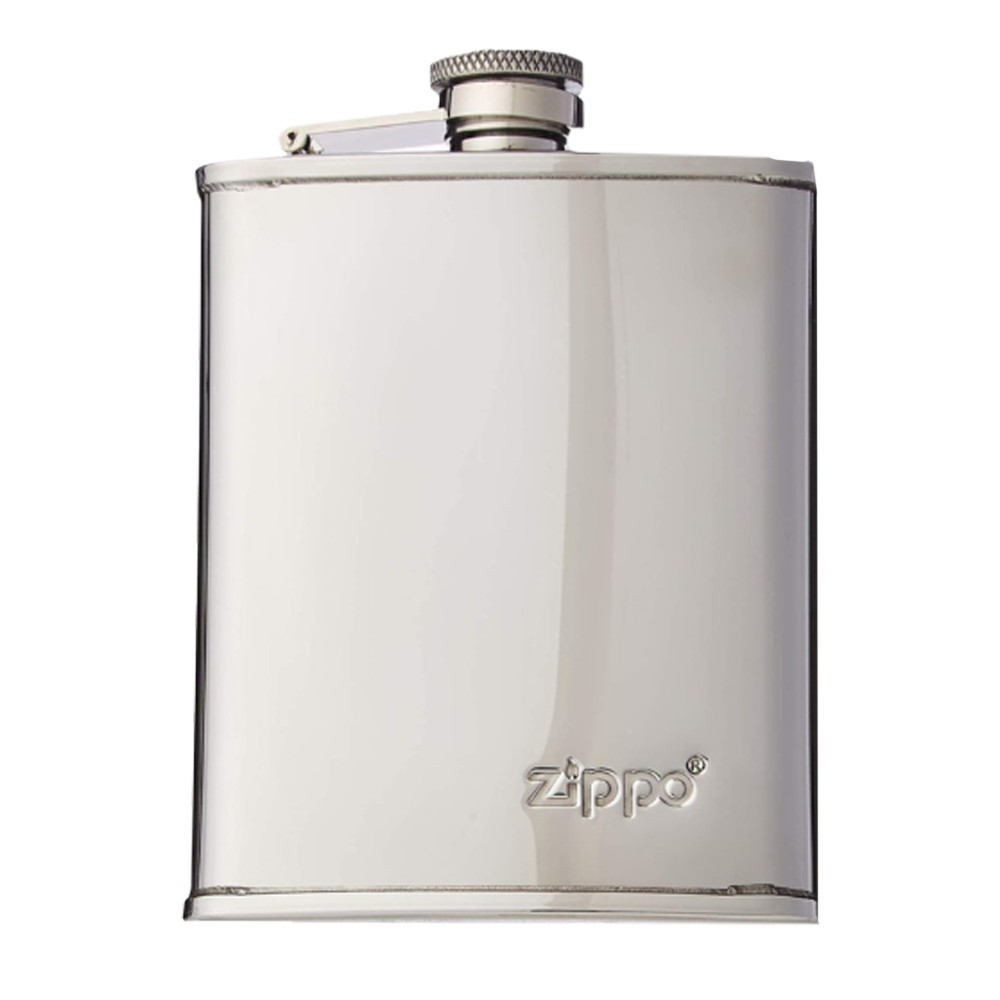 Hip Flask - Zippo Polished Stainless Steel