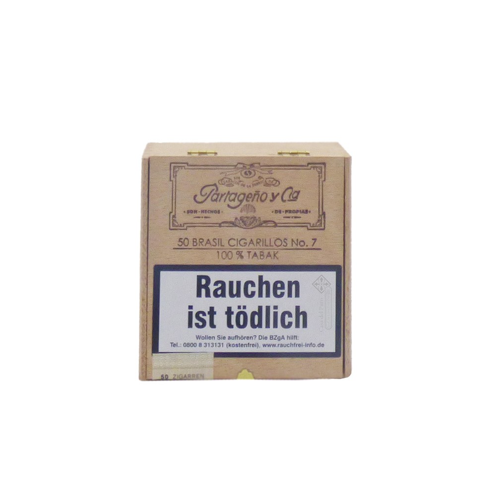 Partageno Y Cia No. 7 Brazil - Pack Of 50 Cigarillos