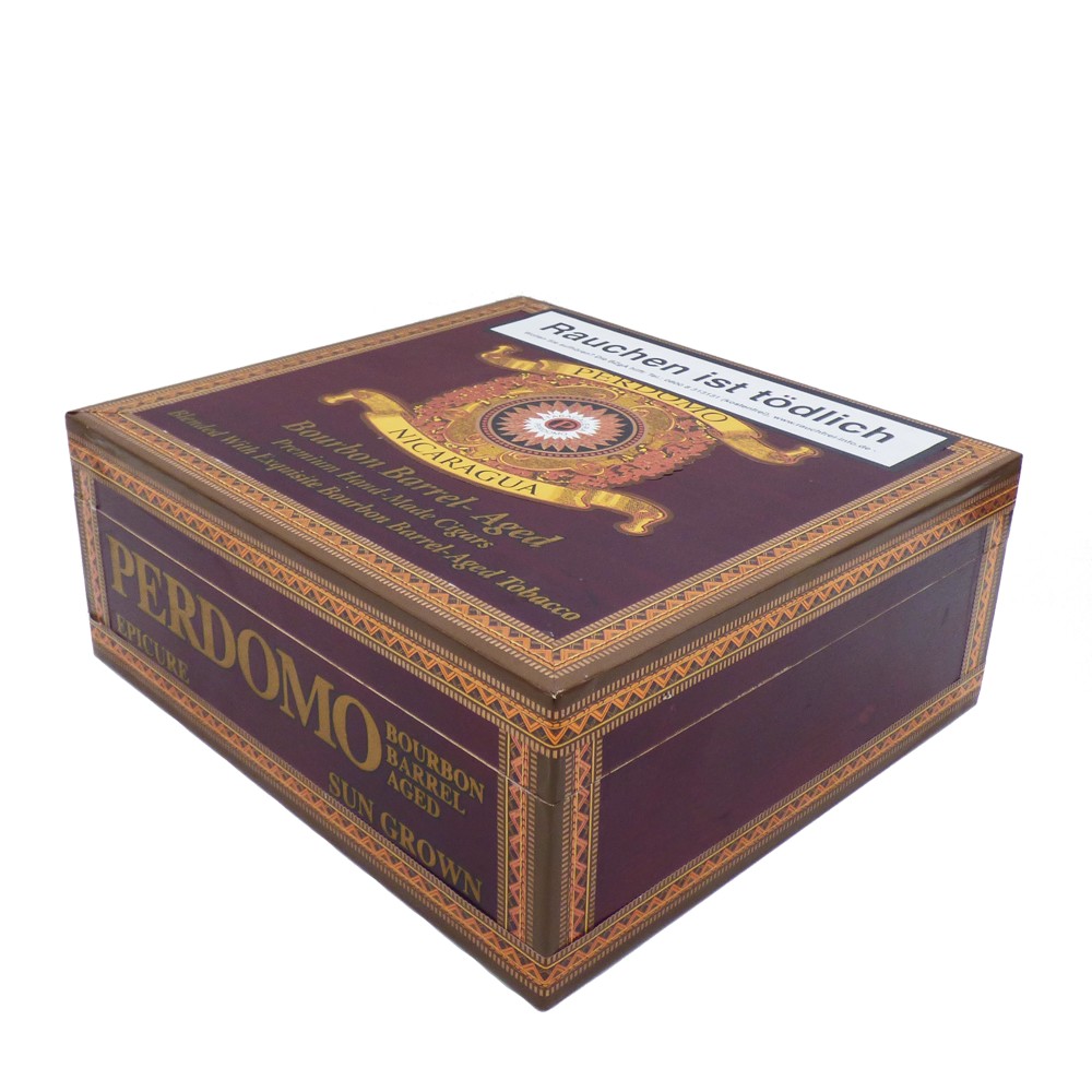 Perdomo Bourbon Barrel Aged Sun Grown Epicure - Box Of 24 Cigars
