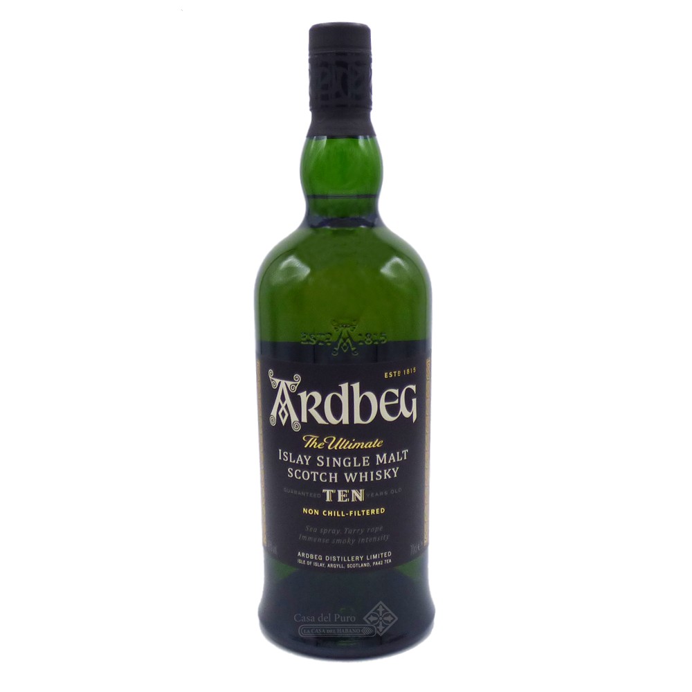 Whisky - Ardbeg Islay Single Malt 10 Years - Bottle Of 70Cl
