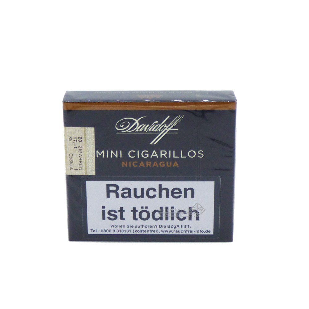 Davidoff Mini Cigarillos Nicaragua - Pack Of 20 Cigarillos