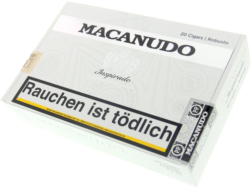 Macanudo Inspirado White Robusto - Box Of 20 Cigars