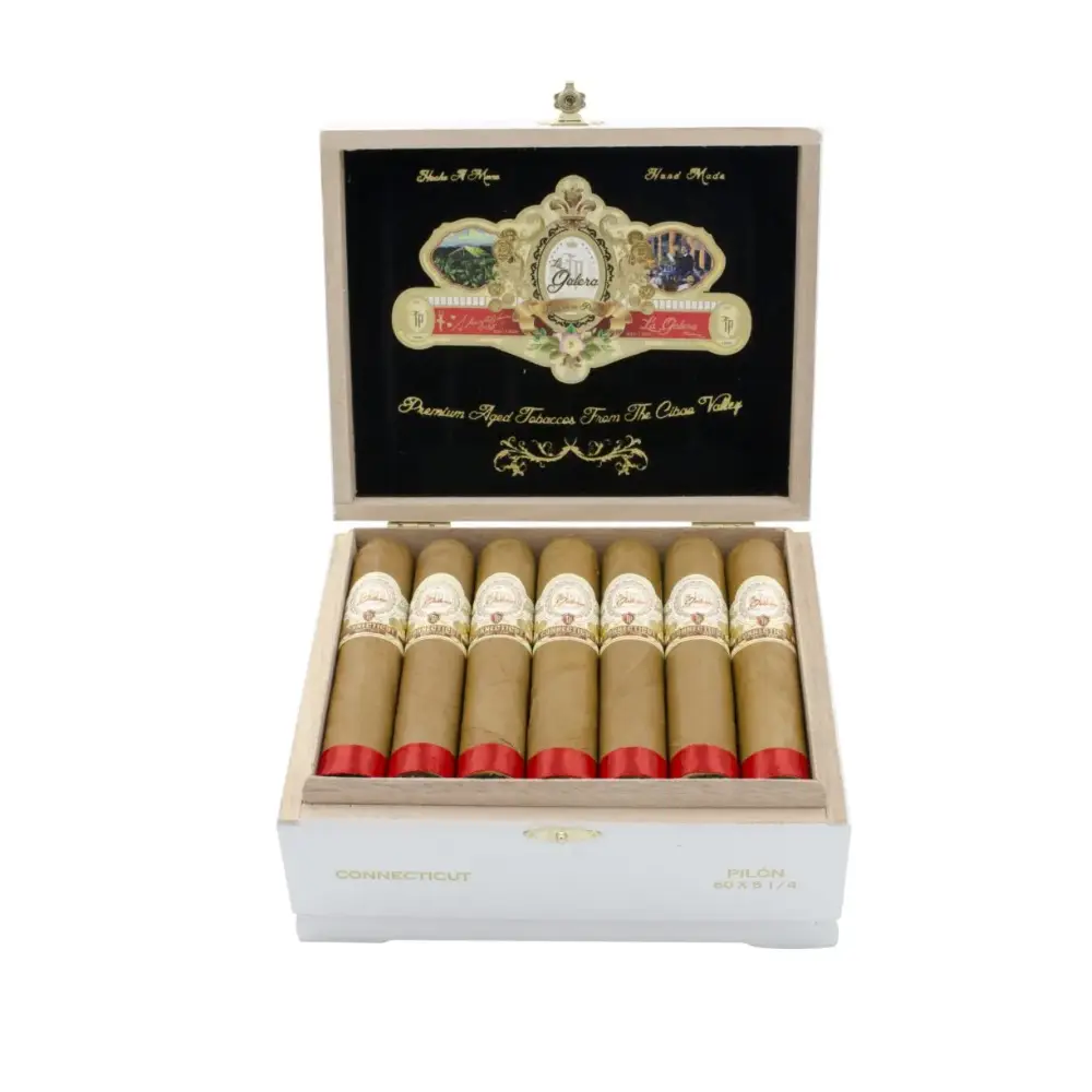 La Galera Connecticut Pilones Short Gordo - Box Of 20 Cigars