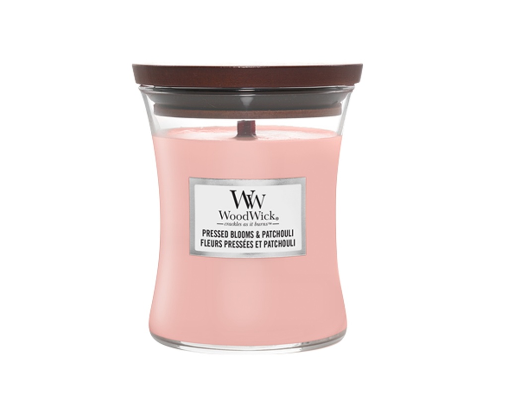 Candle - Woodwick Patchouli Creme- Medium 
