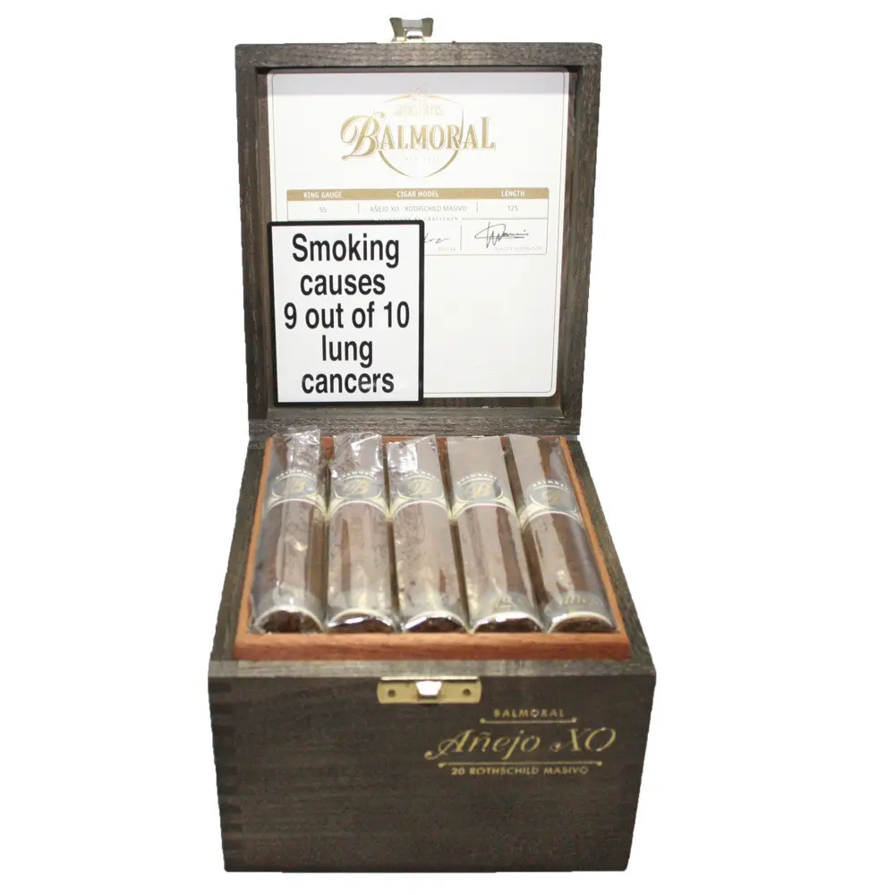 Balmoral Añejo Xo Rotschild Masivo - Box of 20 Cigars