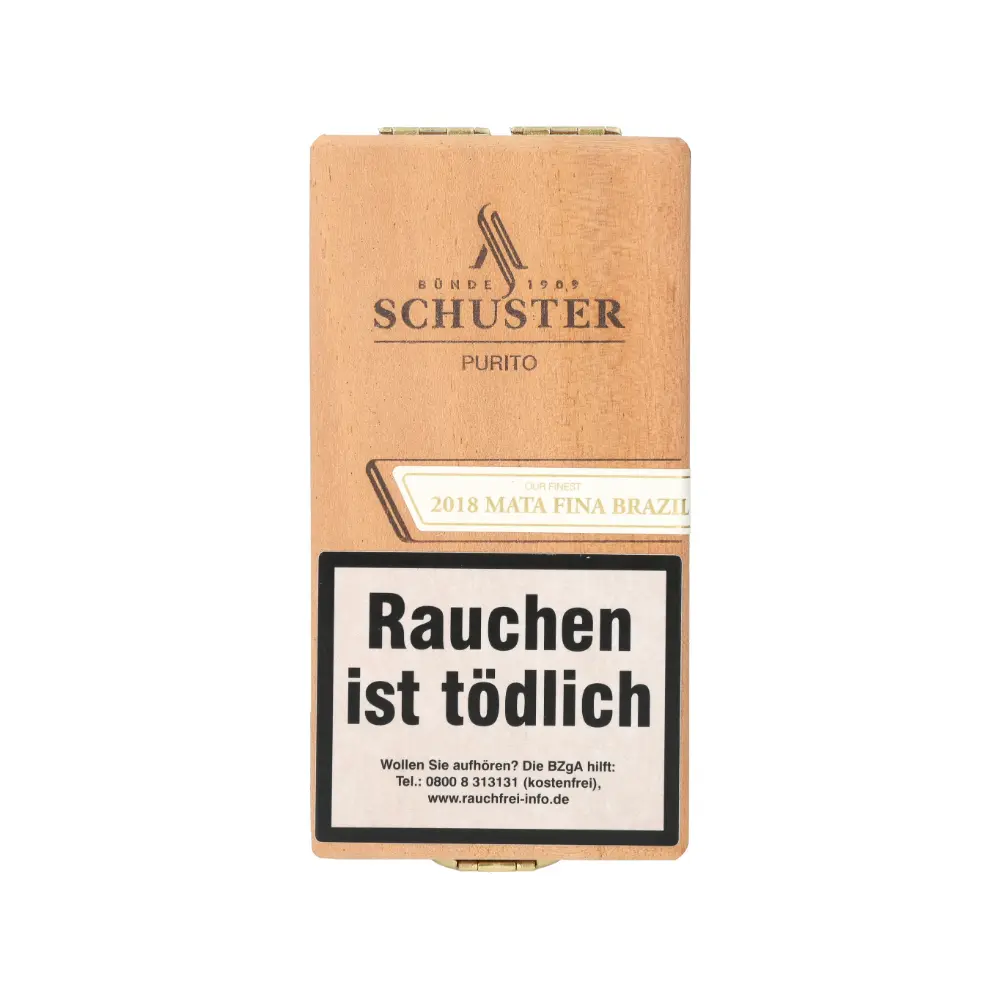 Schuster Purito- Box Of 10 Cigarillos