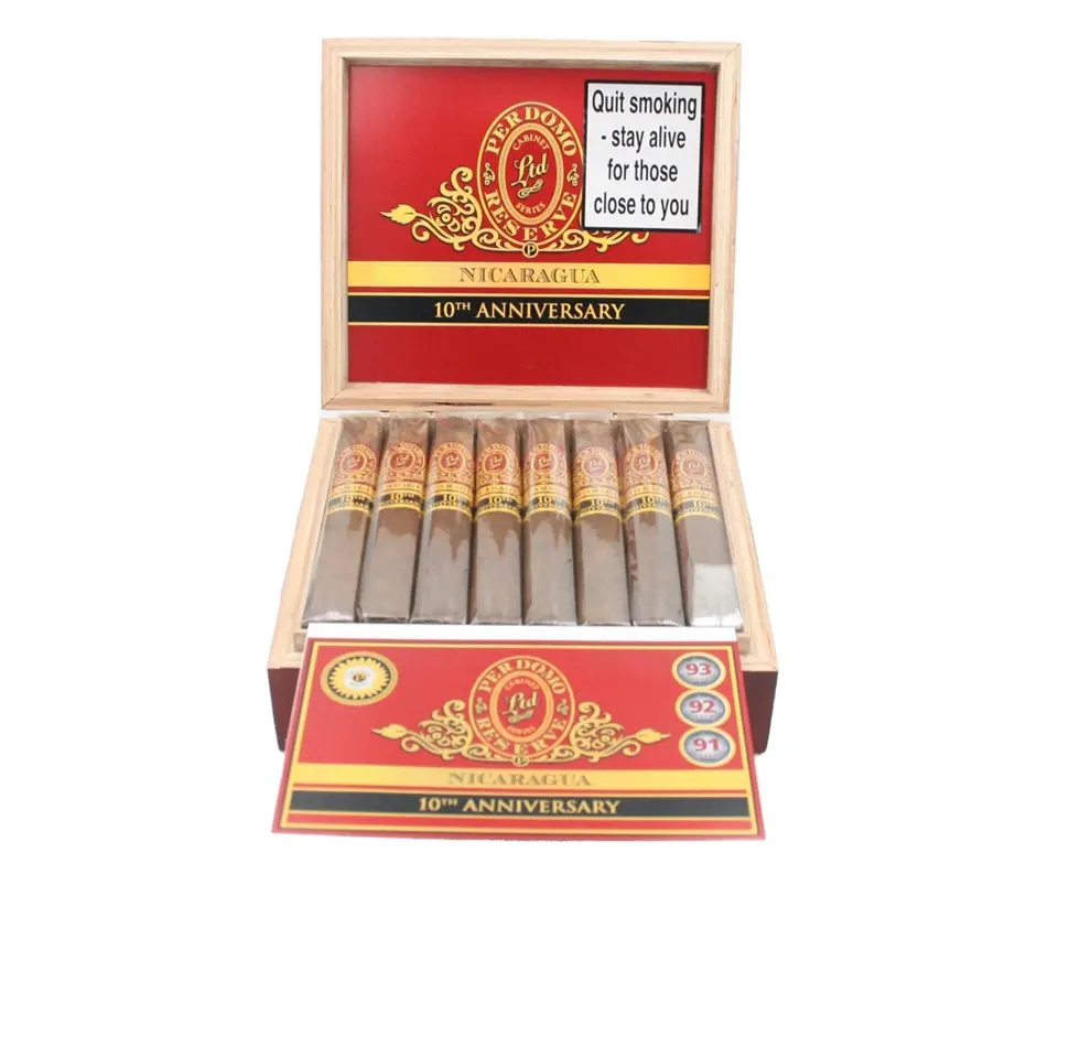 Perdomo 10Th Anniversary Sun Grown Epicure - Box Of 25 Cigars 