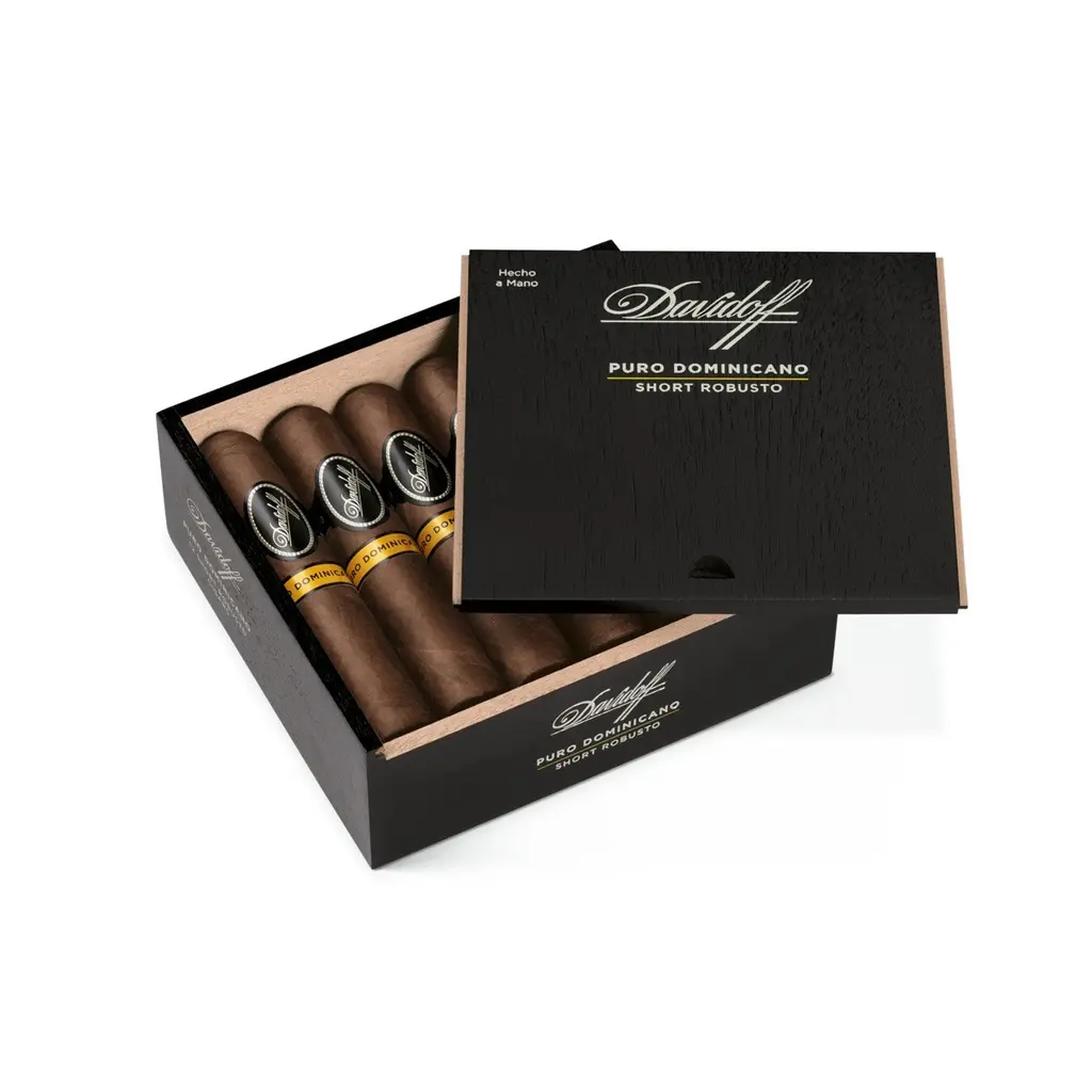 Davidoff Puro Dominicana Short Robusto - Box of 12 Cigars  