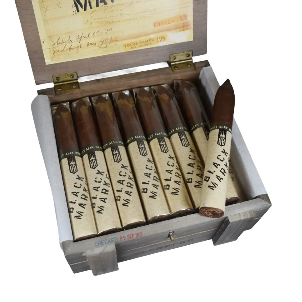 Alec Bradley Black Market Torpedo - Box Of 24 Cigars
