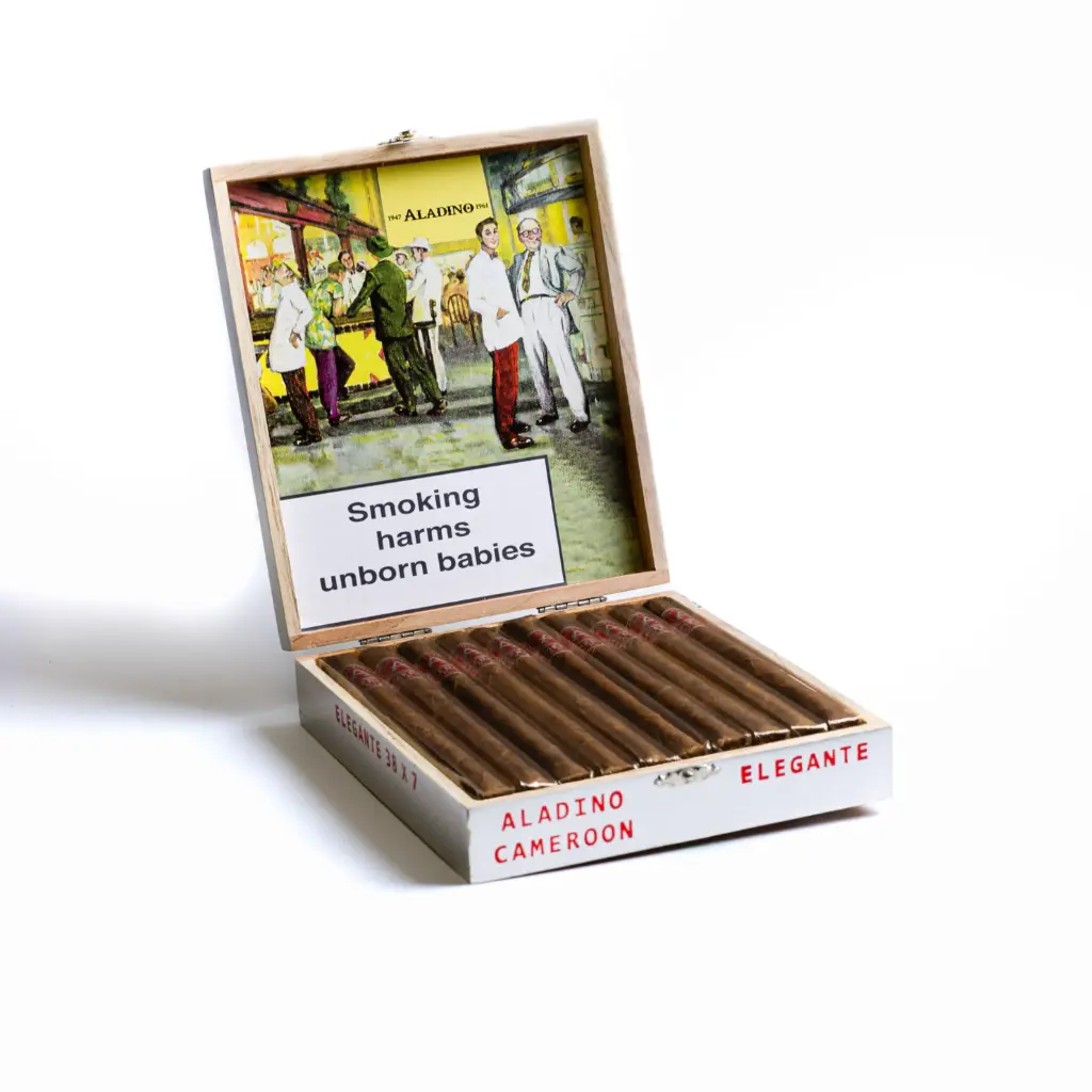 Aladino Cameroon Elegante - Box Of 20 Cigars