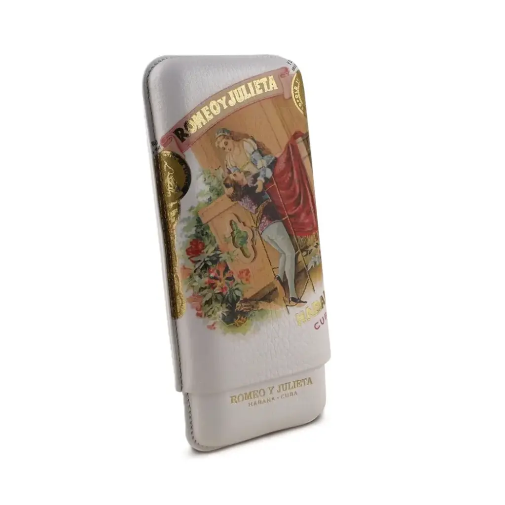 Cigar Case - Romeo y Julieta Digital Printing - 3 Cigars  
