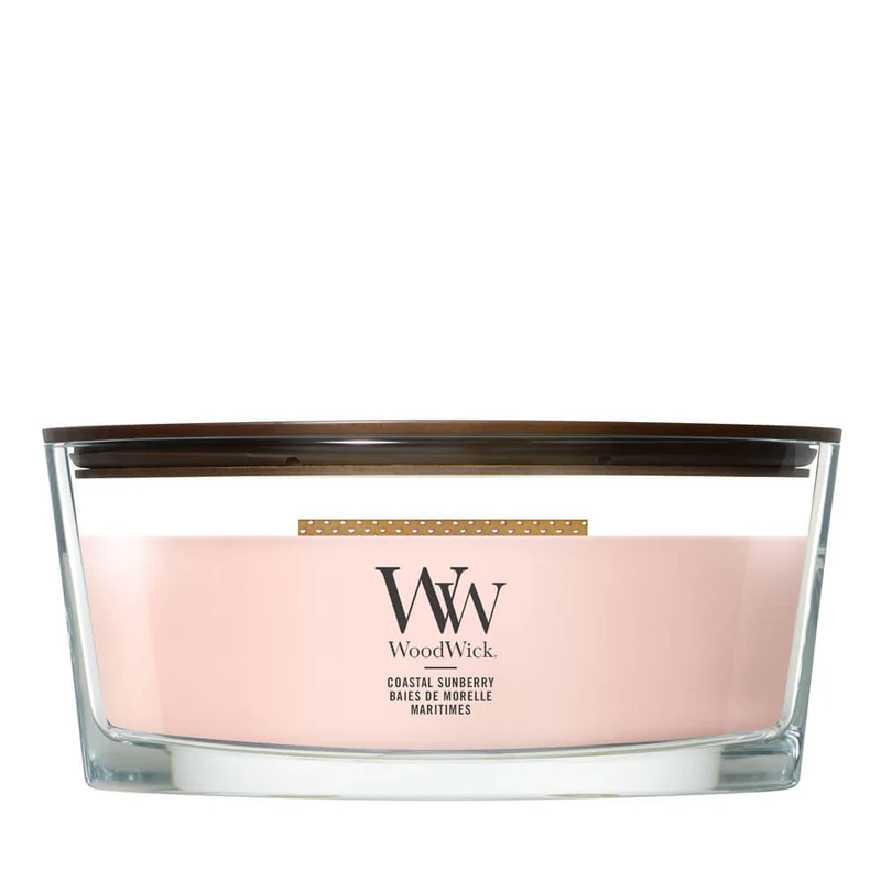 Candle - Woodwick Coastal Sunberry Ellipse 