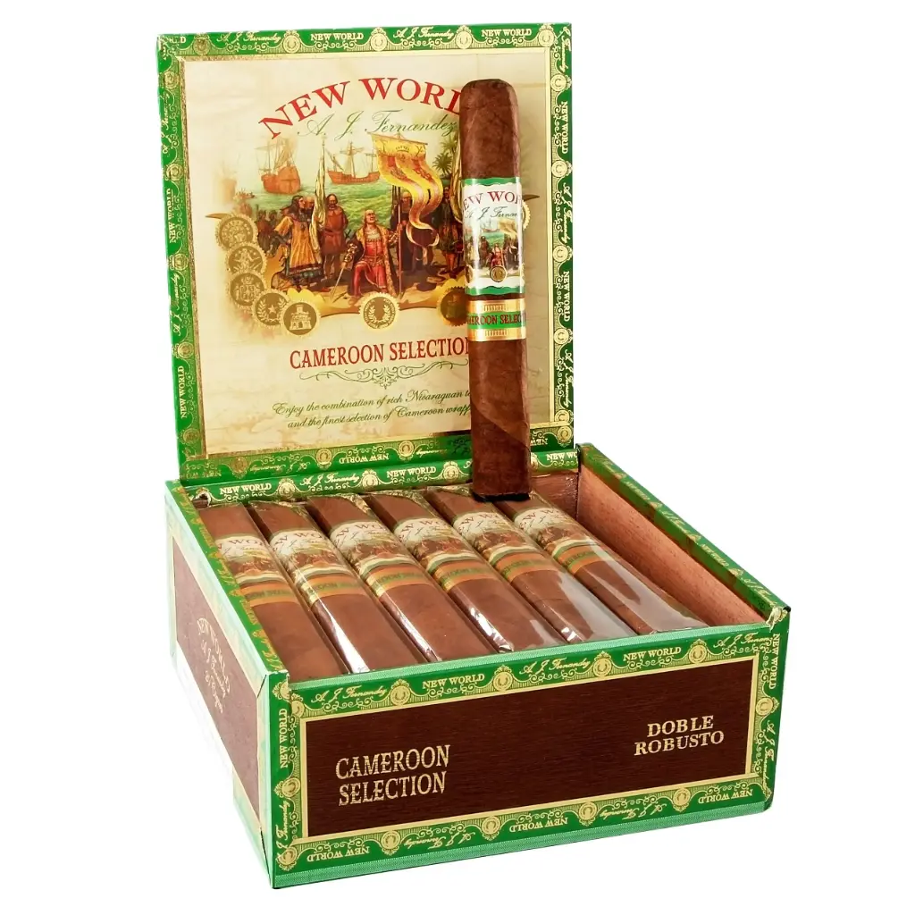 AJ Fernandez New World Cameroon Double Robusto - Box of 20 Cigars