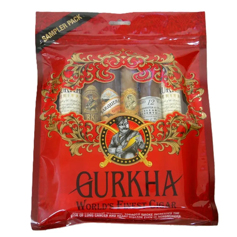 Gurkha Nicaragua Toro Sampler Red - Pack of 6 Cigars 