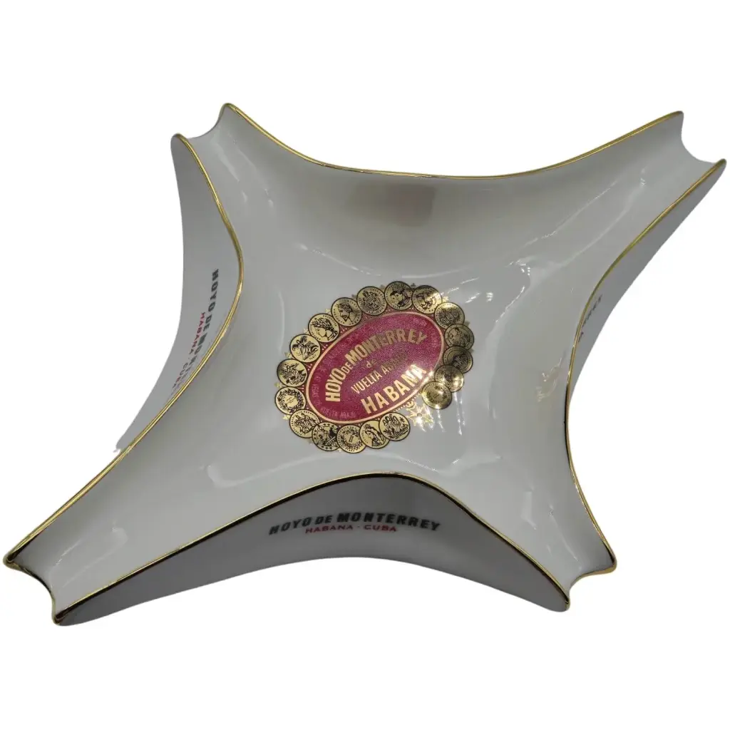 Ashtray - Hoyo de Monterrey Crystal - 4 Cigars