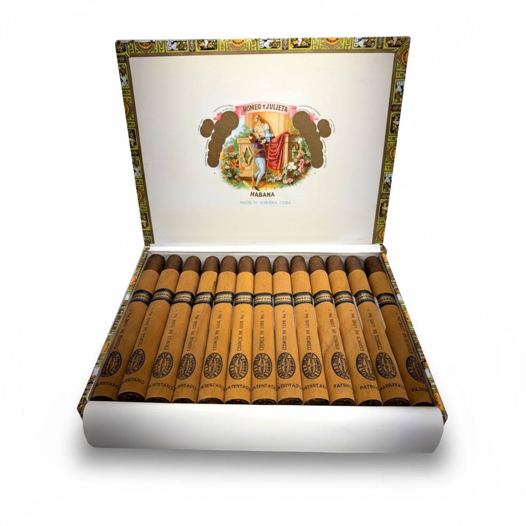 Romeo y Julieta Cedros De Luxe No. 1 - Box Of 25 Cigars