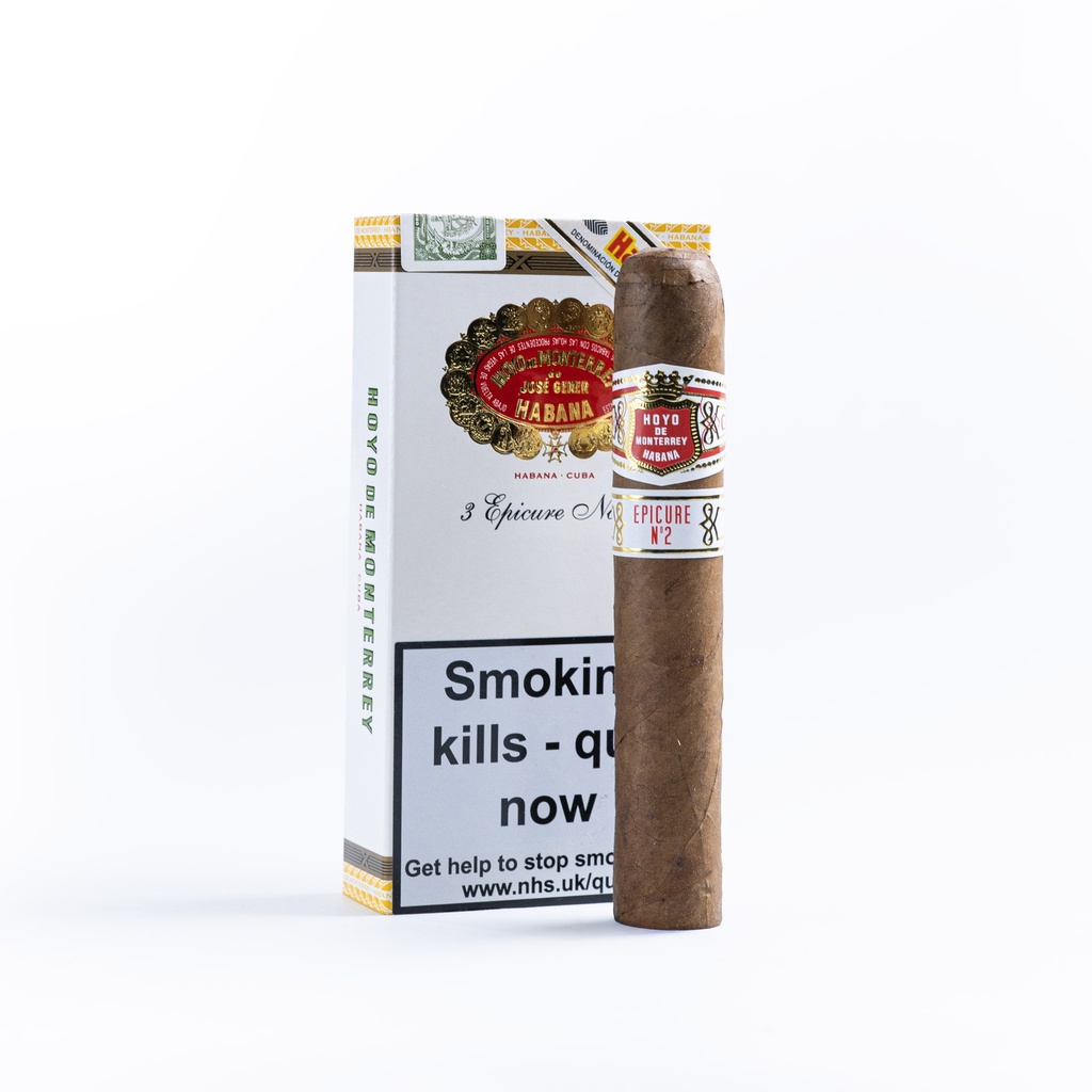 Hoyo de Monterrey Epicure No. 2 - Pack of 3 Cigars