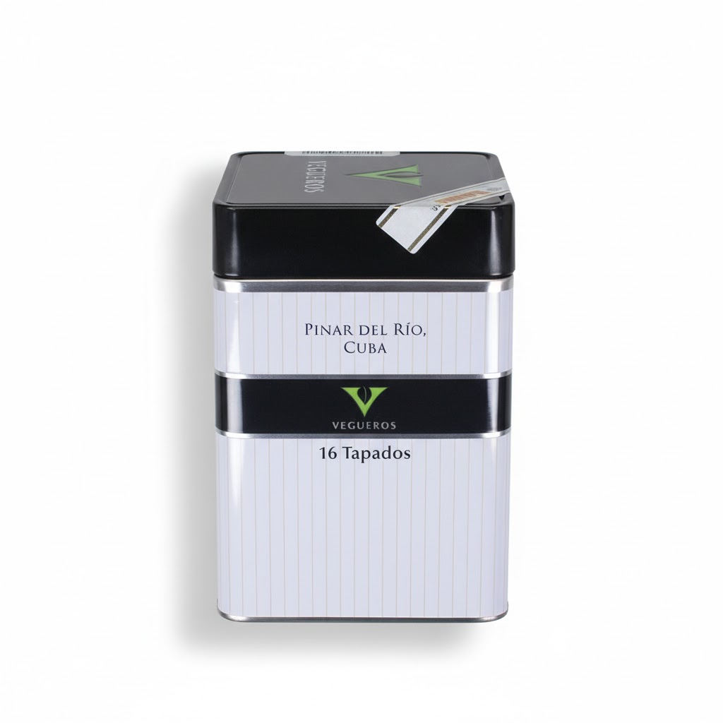 Vegueros Tapados - Tin Of 16 Cigars