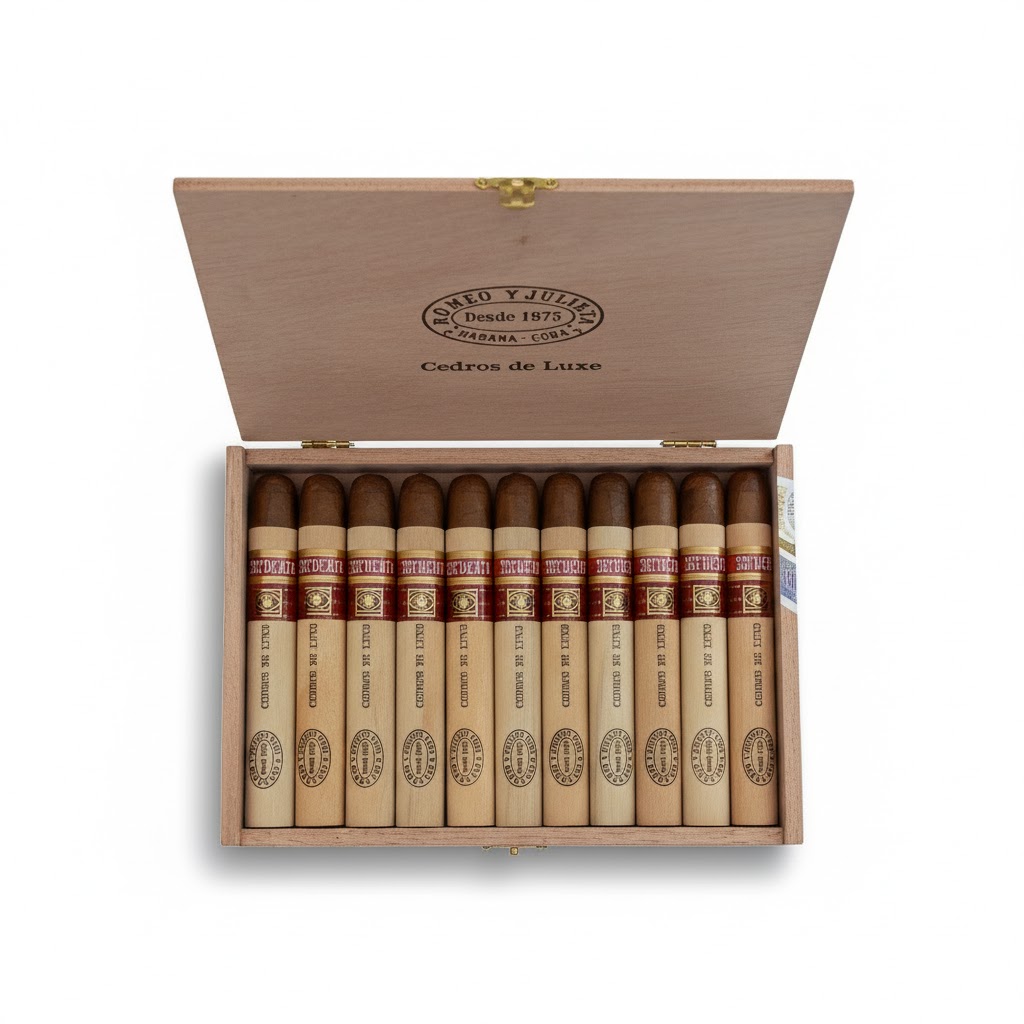 Romeo y Julieta Cedros De Luxe LCDH- Box Of 10 Cigars