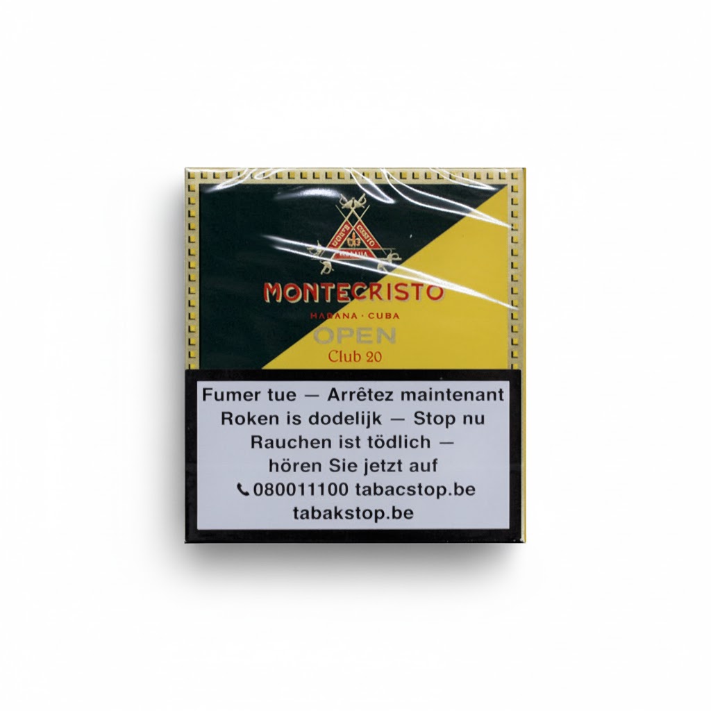 Montecristo Open Club - Pack Of 20 Cigarillos
